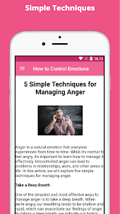 How to Control Emotions