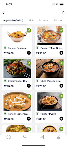 Zoomfood Screen 2