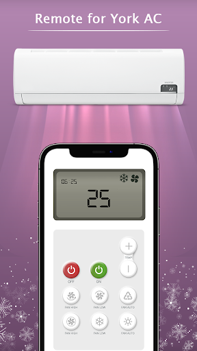 Android application Remote for York AC screenshort