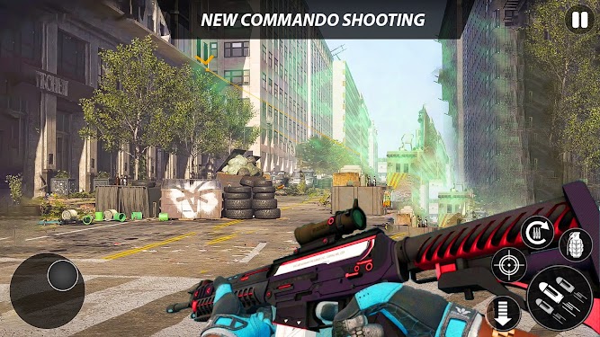 #3. FPS Commando Shooting Strike (Android) By: Neoteric Game Studio