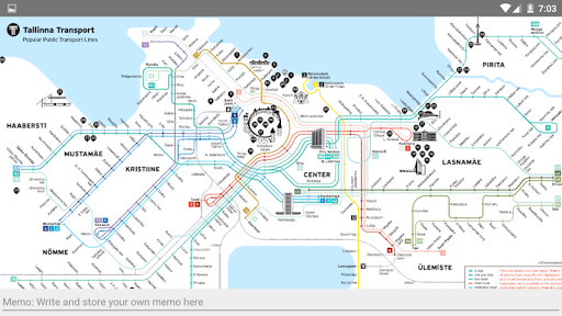 TALLINN BUS TRAM TROLLEY MAP Screen 2