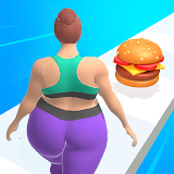 Body Race 3D: Fat 2 Fit Run icon