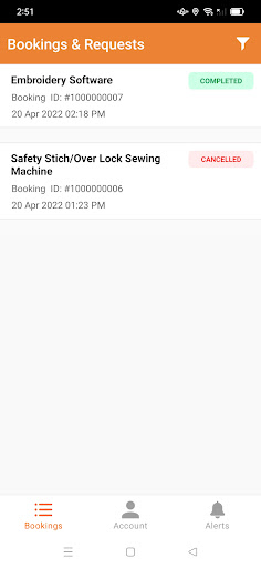Scrodrive Engineer app Screen 3