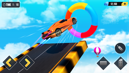 3D Car Stunt Games: Mega Races