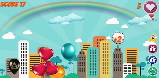 Android application Balloon Pop screenshort