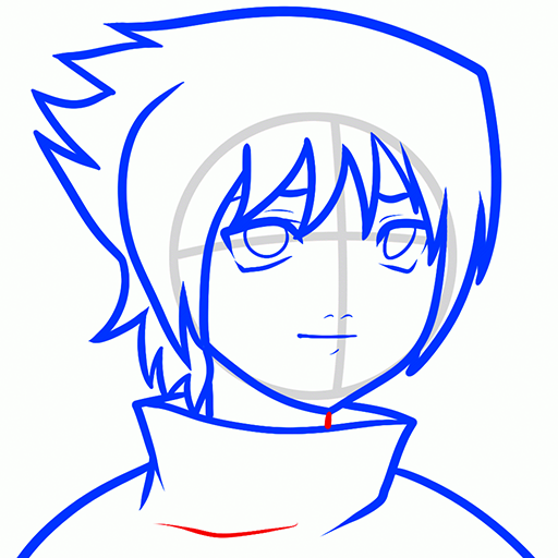 How to draw anime step by step