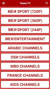 تحميل Yacine TV Premium ياسين تيفي بريميوم بدون اعلانات اخر اصدار 1