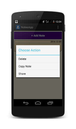 NotesApp Screen 3