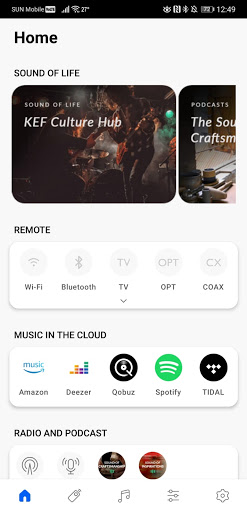 KEF Connect Screen 2