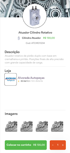 Mais Peças Screen 2