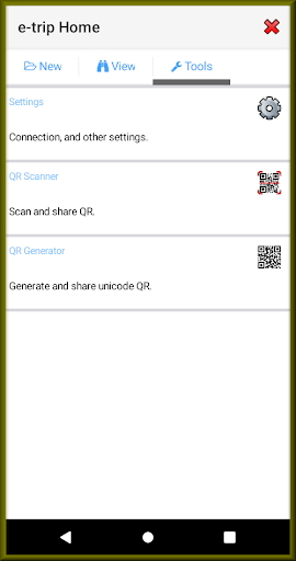 e-trip Plus Screen 3