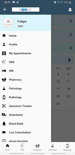 Ronove Hospitals Screen 3