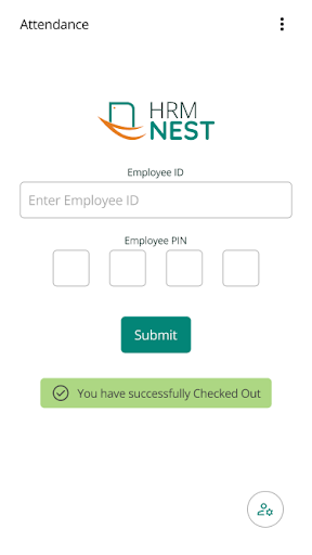 Android application HRMNest Access screenshort