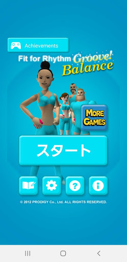 Android application Fit for Rhythm Groove! Balance screenshort