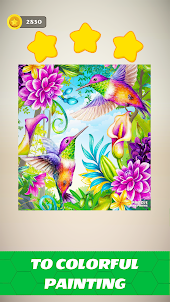 Puzzle Coloring - Art Jigsaw