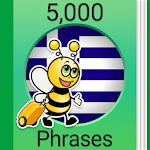 Cover Image of Download Learn Greek - 5,000 Phrases  APK