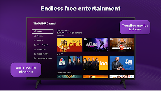 Streamer, TV App, Roku Channel Store