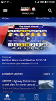 screenshot of KMOT-TV First Warn Weather