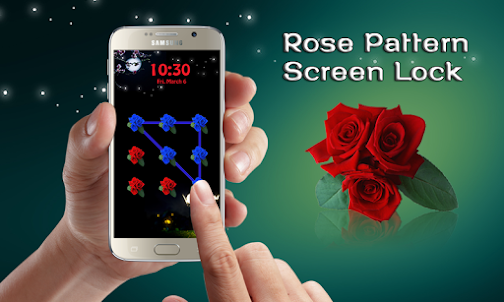 Rose Pattern Screen Lock