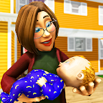 Cover Image of Скачать Виртуальный симулятор материнской жизни - детские игры 2021 1.2 APK