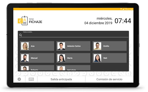 TICTAC FICHAJE Screen 2
