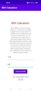 BMI Calculating Tool