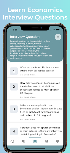 Screenshot of Learn Economics Tutorial Guide