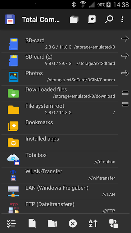 Total Commander - file manager - 3.50 - (Android)