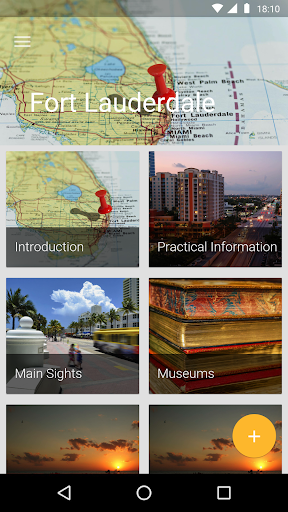 Android application Fort Lauderdale Travel Guide screenshort