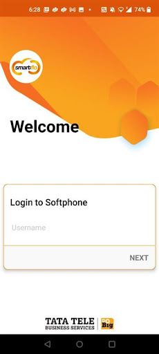 Android application Tata Tele Smartflo Softphone screenshort