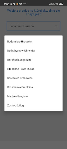 Android application 4UA Wolontariat screenshort