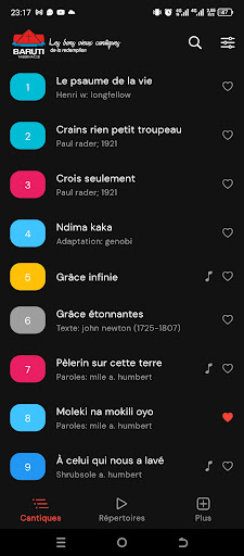 Recueil des Cantiques Screen 2