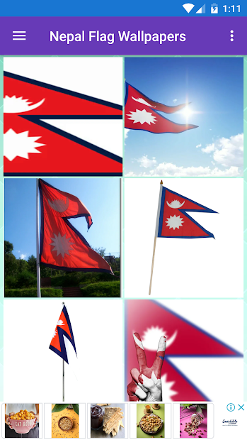 Captura de Pantalla 5 Nepal Flag Wallpaper: Flags and Country Images android