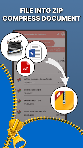 Zip Viewer - Unzip Zip File