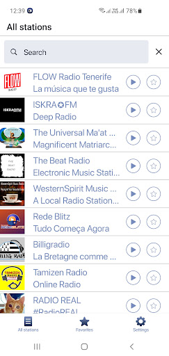 Android application radioboss.fm: Internet Radio screenshort