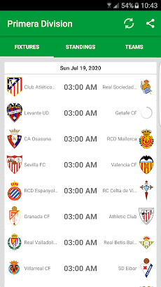 Spanish League Fixturesのおすすめ画像1
