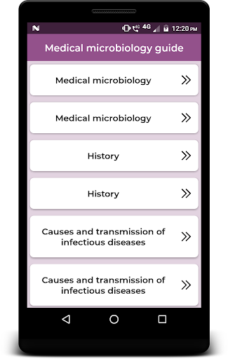 Medical microbiology guide Screen 2