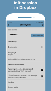 SyncMyFiles - Autosync App