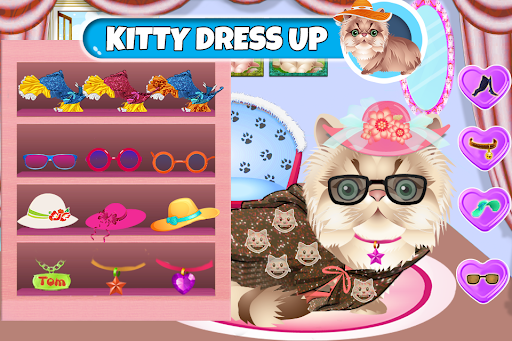 Cute Kittens Hairstyles Games Screen 2
