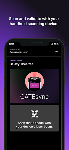 GATEsync Screen 2