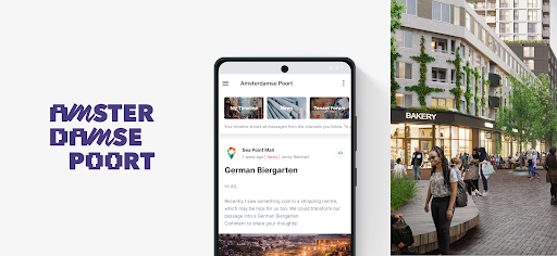 Android application Amsterdamse Poort screenshort