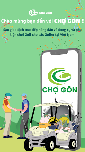 Android application CHỢ GÔN screenshort