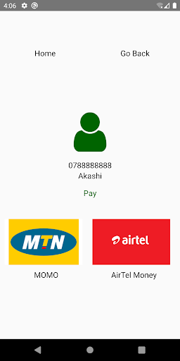 Urugo pay Screen 2