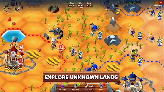 Hexapolis Civilization 4X hex v0.3.7 Mod Apk (Free Shopping/Unlocked) Free For Android 1