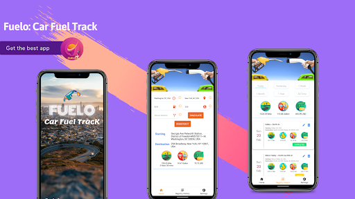Android application Fuelo: Car Fuel Track screenshort