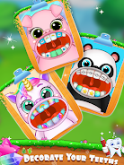 Unicorn Pet Dentist Teeth Game Screenshot