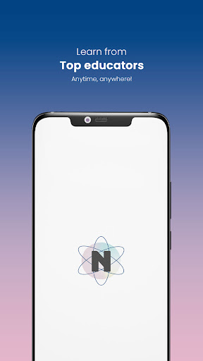 Android application Newtonian Academy screenshort