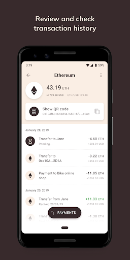 Sugi Wallet Screen 3