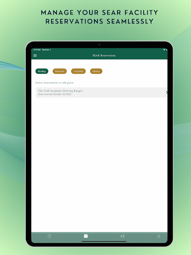 BCC Member's App Screenshot
