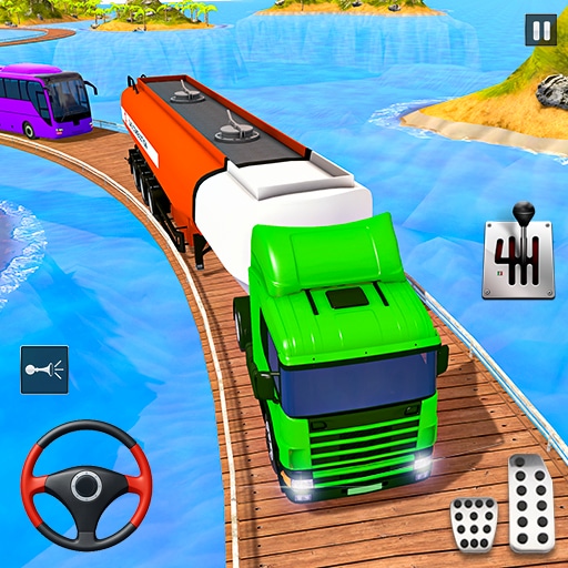 Oil Tanker Truck: Truck Games logo